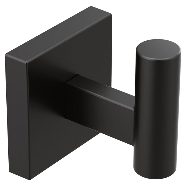 Moen BP1803BL Triva Gancho individual para batas, negro mate