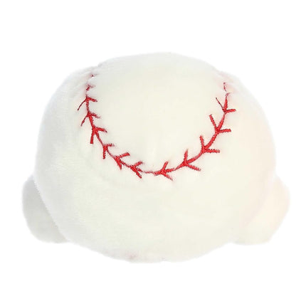 Aurora Adorable Palm Pals Slugger Baseball Stuffed Animal - Pocket-Sized Play - Collectable Fun - White 5 Inches