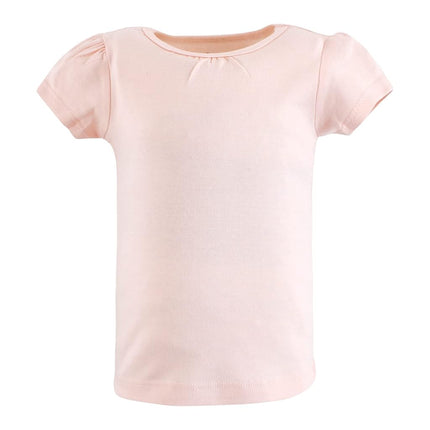 Camisetas de manga corta Hudson Baby unisex para bebé, estampados rosas canela, de 6 a 12 meses