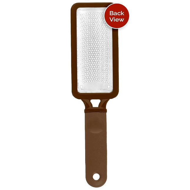 Microplane Colossal Pedicure File Foot Rasp Brown
