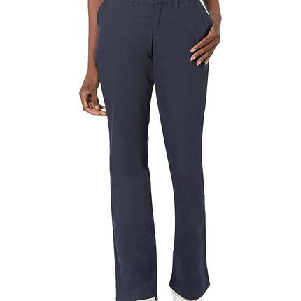 Dickies Women's Slim Fit Boot Cut Stretch Twill Pa