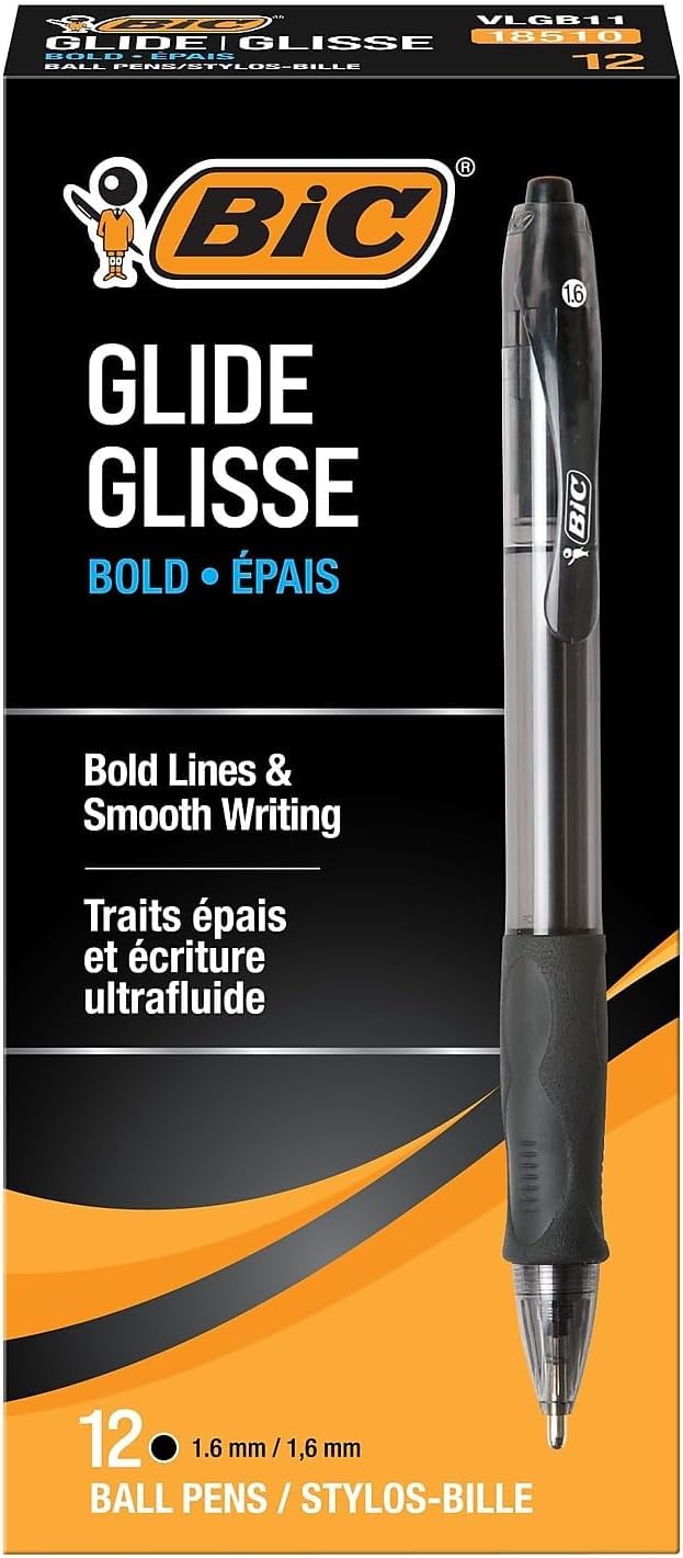 BIC® - Velocity Ballpoint Retractable Pen, Black I