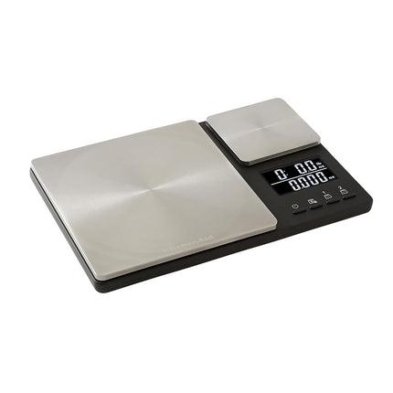 KitchenAid Dual Platform Digital Kitchen Scale, 11 pound capacity, Black