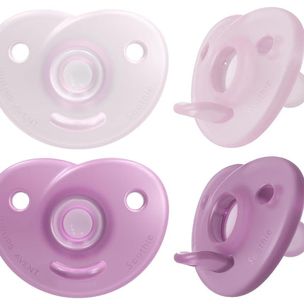 Philips Avent Soothie Heart Pacifier, Pink/Light P