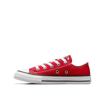 Converse Kid's Chuck Taylor All Star Low Top Shoe, red, 13 M US Little Kid