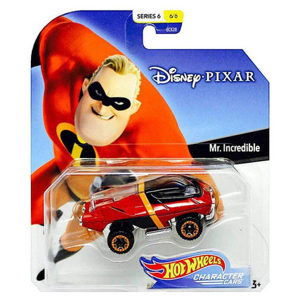 Disney Hot Wheels Mr. Incredible Character Car, Se