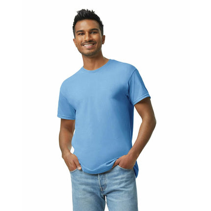 Gildan Heavy Cotton T-Shirt, Style G5000, Multipack, Carolina Blue (3 Pack), XXL (Pack of 3)