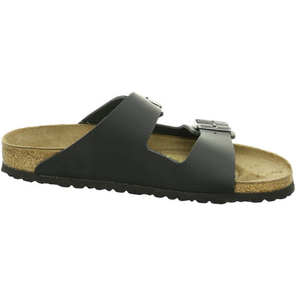 Birkenstock Women's Arizona Slides, Black, 12 Women/10 Men