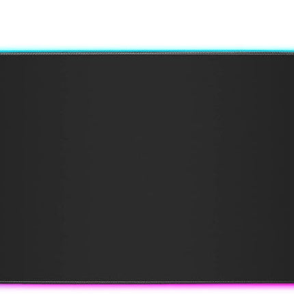 Corsair MM700 RGB Extended Cloth Gaming Mouse Pad - 930mm x 400mm - 360° RGB Lighting - Two USB Port Hub - Thick Rubber - Black