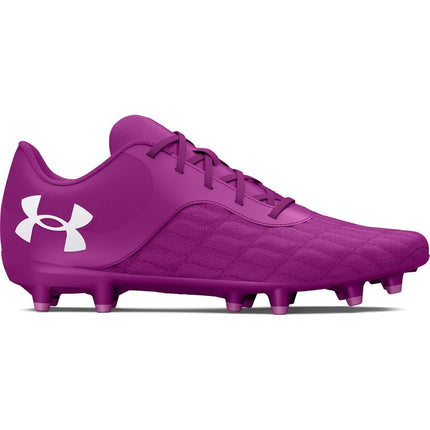 Under Armour Magnetico Select 3.0 Jr Unisex Soccer Shoe, (500) Mystic Magenta/Mystic Magenta/White, 24.5 cm