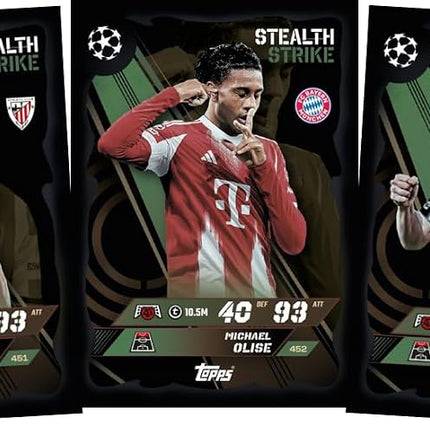 Topps UEFA Champions League Match Attax 2025 Trading and Collectible Card Game (Smart Pack)