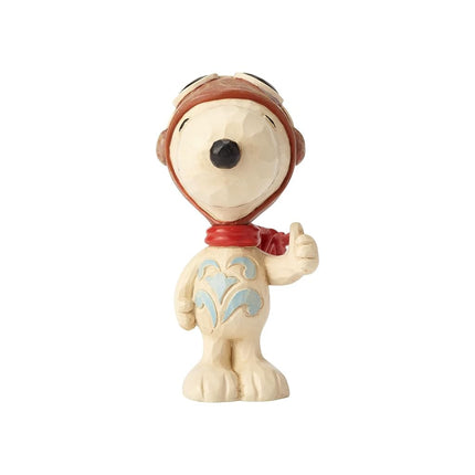 Enesco Jim Shore Peanuts Snoopy Flying Ace Miniatu