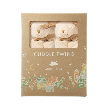 Angel Dear Cuddle Twin Set, Perrito Marrón