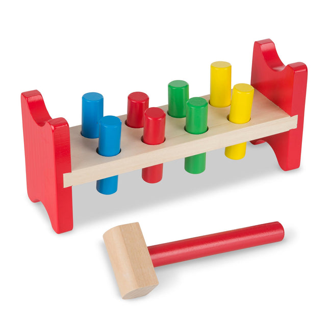 Melissa & Doug Pound-a-Peg | Developmental Toy | M