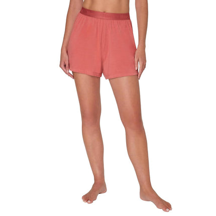 Hanes Originals - Pantalones Cortos Supersuaves de Algodón para Dormir de Mujer, de 8 cm, 2 unidades