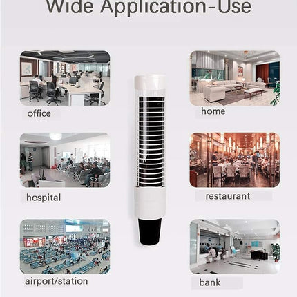 HKeeper Large Disposable Cup Holder Wall Mounted,Cup Dispenser, Paper or Plastic Cup Organizer, Including Magnet for fix (L is Suitable for 8-14 Ounce Cups)