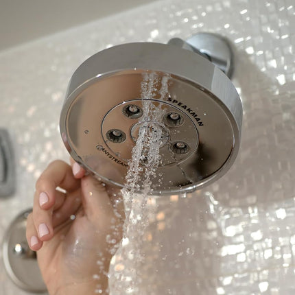 Speakman S-3010-BN-E2 Neo Anystream Adjustable 2.0 GPM Shower Head, Brushed Nickel