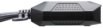 ATEN 2-Port USB 4K HDMI Cable KVM Switch with Remote Port Selector CS22H (up to 4096 x 2160 @ 60Hz, HDCP 2.2) For Windows, Mac, Linux - One KVM console controls two USB HDMI computers