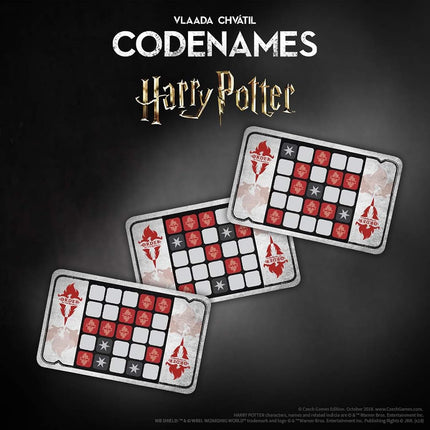 USAopoly 59579 Codenames Harry Potter Card Game, Pack of 1