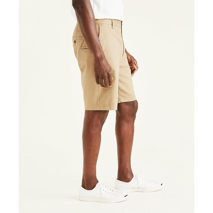 Dockers Men's Perfect Classic Fit Shorts (Regular and Big & Tall), Sand Dune Khaki, 34