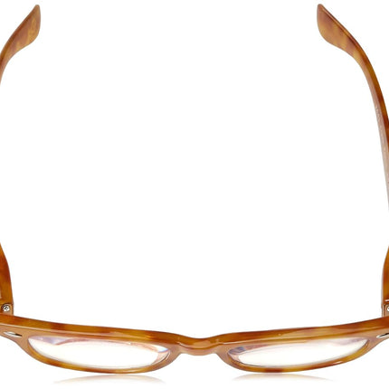 Peepers by PeeperSpecs Clark Blue Light Blocking Reading Glasses, Honey Tortoise, 49 mm