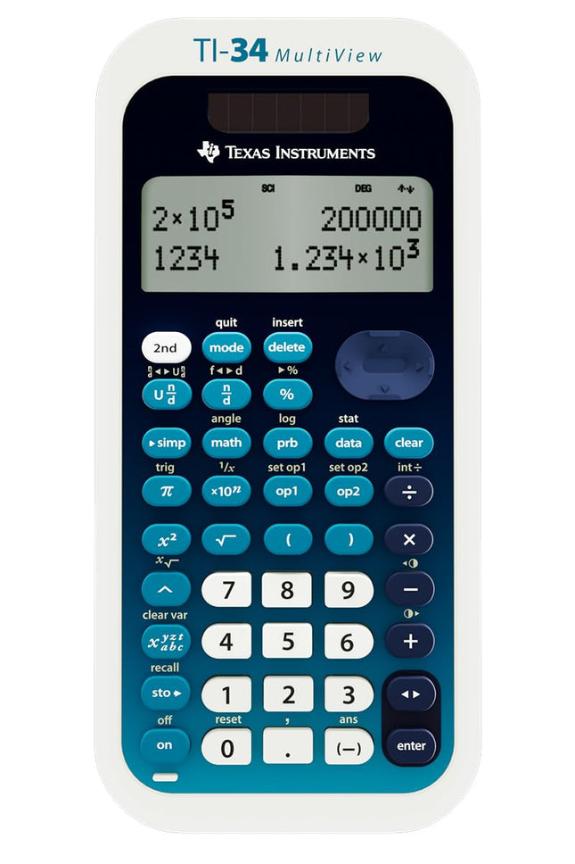 Texas Instruments TI-34 MultiView Scientific Calcu