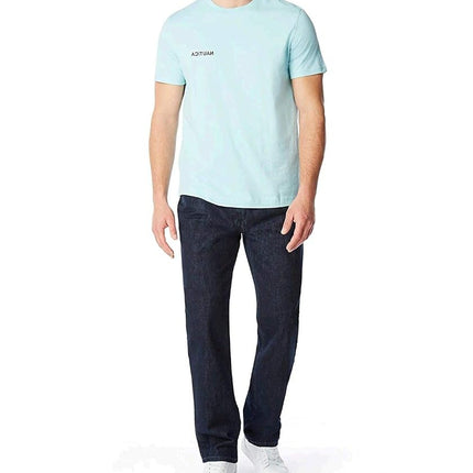 Nautica Men's Short Sleeve Solid Crew Neck T-Shirt Polo, Harbor Mist, XXL