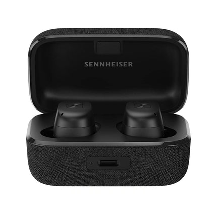Sennheiser Momentum True Wireless 3 Earbuds -Bluetooth in-Ear Headphones for Music and Calls with ANC, Multipoint connectivity, IPX4, Qi Charging, 28-Hour Battery Life Compact Design - Black