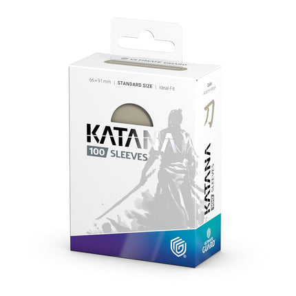 Ultimate Guard Katana Card Sleeves, 100 Standard Size TCG Sleeves, 66 x 91mm, Autumn Moon Back, Tournament Sleeves, No PVC & Acid-Free, High Clarity