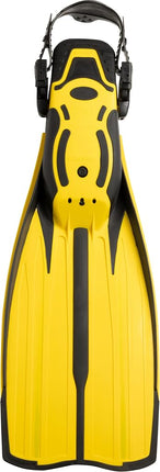 Cressi Unisex's Pro Light - Premium Scuba Diving Heel Fins, Yellow, X-Large