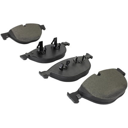 QUALITY-BUILT Premium Semi-Metallic Front Brake Pads (1001-1750M) Compatible with Jaguar F-Type 2021-2014