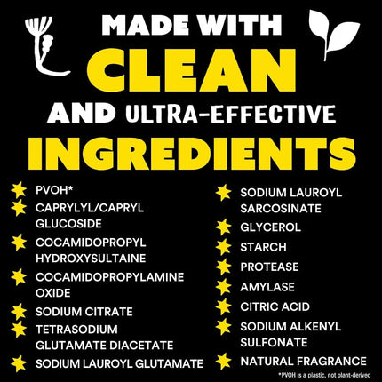 Molly’s Suds Laundry Detergent Sheets | Gentle on Sensitive Skin, Powerful Plant-Based Enzymes, Stain-Fighting | Liquidless & Plastic-Free Packaging | 70 Loads (Citrus Grove)