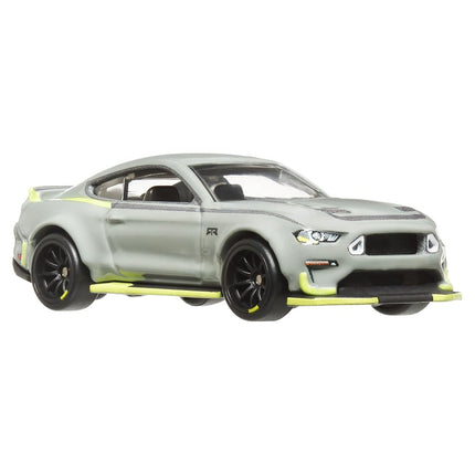 Hot Wheels Premium Ford Mustang RTR, Car Culture Circuit Legends Vehicles for Kids 3 Years Old & Up and Adult fans and Collectors, Premium Collection of Car Culture 1:64 Scale Vehicles, HKC85