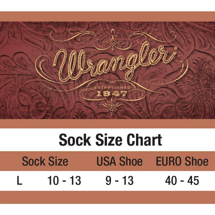 Wrangler mens Non-binding Ultra-dri Smooth Toe Boot Crew Socks 2 Pair Pack, Medium Khaki, Large
