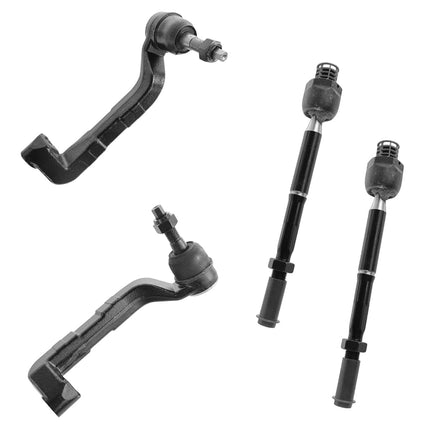 Tie Rod Kit Inner & Outer Set of 4 LH & RH Front f