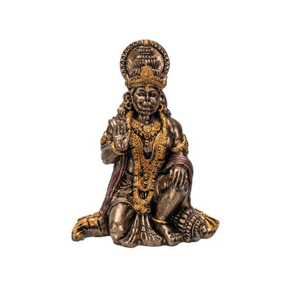 Pacific Giftware Hindu God Hanuman Miniature Statue Resin Figurine
