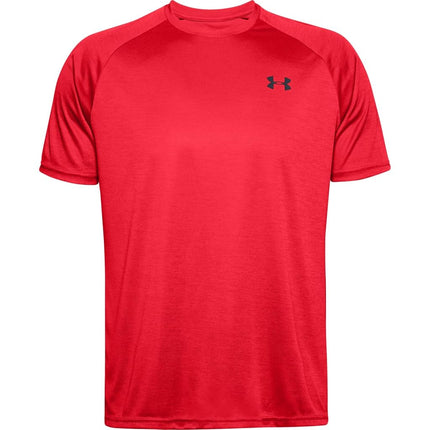 Under Armour Men's Velocity 2.0 Short Sleeve T Shirt, (600) Red / / Black, S