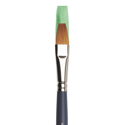 Winsor & Newton 5011613 Professional Watercolour Brush, Painting Brush for Watercolour Paints with Synthetic Fibres, Ergonomic Handle, Durable and Dimensionally Stable, Short Handle, Single Stroke