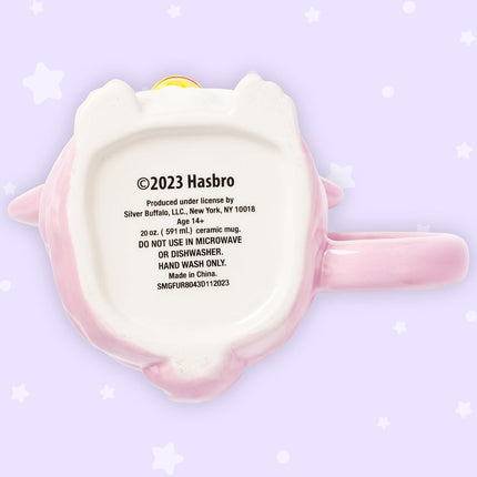 Silver Buffalo Furby Pink Toy, 3D Sculpted Mug, 20oz