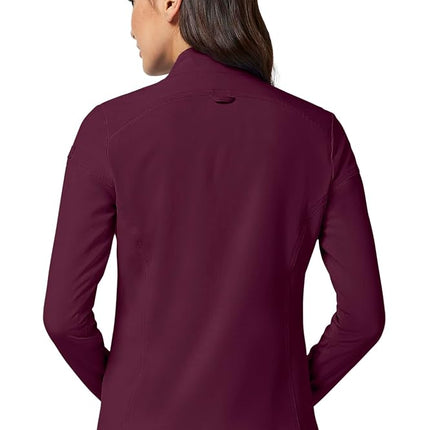 Cherokee Women's iFlex CK303 Zip Front Warm-up Jacket
