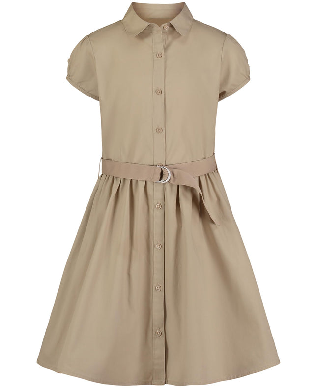 Nautica Girls' School Uniform Short Sleeve Shirtdr