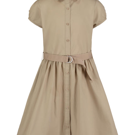Nautica Girls' School Uniform Short Sleeve Shirtdr