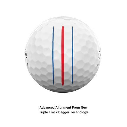 Callaway ERC Triple Track Golf Balls 12B PK (2023 Version, White)