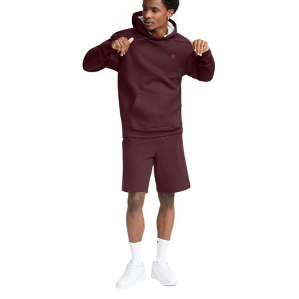 Champion Men's Jersey Short with Pockets Shorts, Maroon, XXL