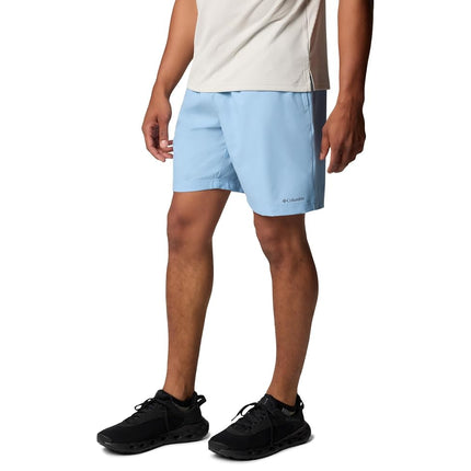 Columbia Men's Summertide Stretch Short Hiking, Ripple Blue, 2X/8" Inseam