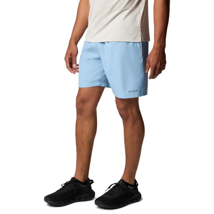 Columbia Men's Summertide Stretch Short Hiking, Ripple Blue, 2X/8" Inseam