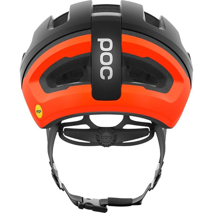 POC Unisex – Adult Omne Air MIPS Rad Helmet, Uranium Matt Black/Fluorescent Orange Matt, M
