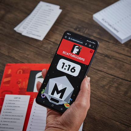 Hasbro Scattergories Clásico Juego de Mesa para 2-6 Jugadores, para Niños de 13+ Años, Adolescentes y Adultos