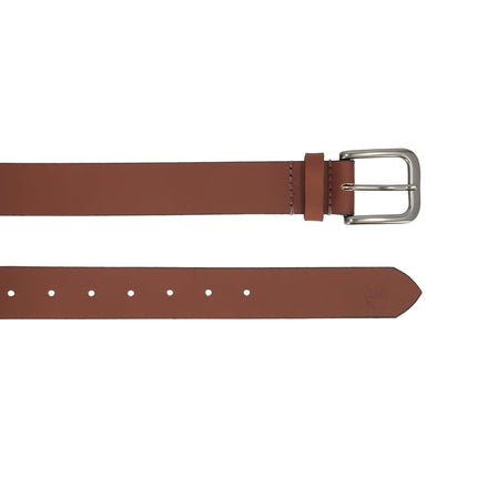 Timberland Men's 35mm Classic Buckle Leather Belt for Jeans, Brown, 40