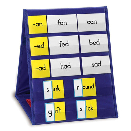 TABLETOP POCKET CHART SINGLE